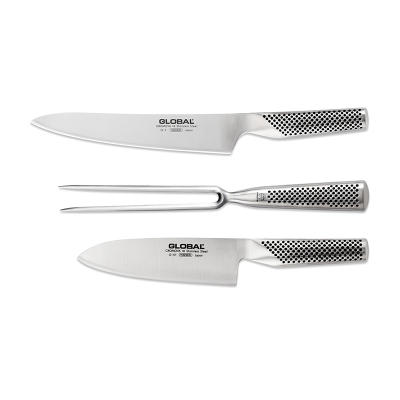 Global 3 Pce Carving & Slicing Set