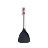 CUISIPRO Silicone Wok Turner 12.5/32cm Black (LFGB Silicone)