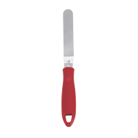 CUISIPRO Flexible Offset Spatula 8.75/22.3cm SS Red