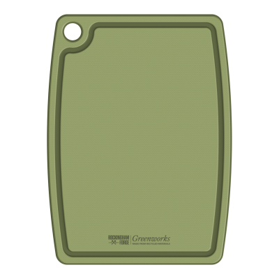 RF Greenworks rPP Cutting Board 30x25cm Green