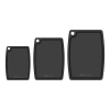 RF Greenworks Set of 3 S/M/L rPP Cutting Boards Black