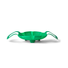 CUISIPRO Silicone Vegetable Steamer Green 16x9x3/41.7x23x7.5cm