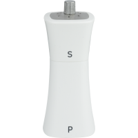 G Mill 9174 Combination Pepper Mill & Salt Shaker Matt White