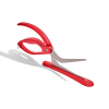 CUISIPRO Pizza Shears  Red 11.7x1.4x4.64