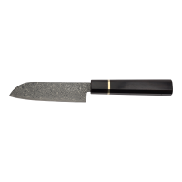 Katana Smoke Santoku Knife 12cm Ebony