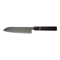 Katana Smoke Santoku Knife 18cm Ebony