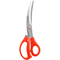 RF Scissors 9.25" Poultry Scissors Red Handle