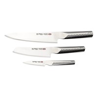 Global Ukon 3 Piece Knife Set (GU-01, GUM-10, GUF-30)