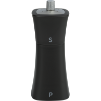 G Mill 9174 Combination Pepper Mill & Salt Shaker Matt Black