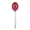 CUISIPRO PICCOLO Slotted Spoon 8/20cm Silicone Red