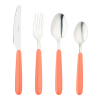 Bistro 4311 16 Piece Cutlery Set Coral