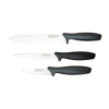 RF Essentials 3 Piece Kitchen Knife Set Black