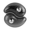 Gmill Condimates Acrylic Salt & Pepper Set Black