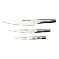 Global Ukon 3 Piece Knife Set (GU-01, GUS-24, GUF-30)