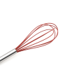 CUISIPRO Egg Whisk (5 wires) 10/25.4cm Silicone Red