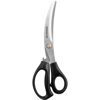 RF Scissors 9.25" Poultry Scissors Black Handle