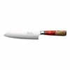 Katana Saya Elements Santoku Knife 18cm Volcanic Red