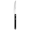 Bistro 4324 24 Piece Cutlery Black