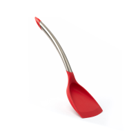 CUISIPRO Silicone Wok Turner 12.5/32cm Red (LFGB Silicone)