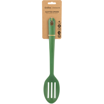 Greenworks Slotted Spoon Green