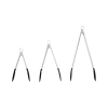 CUISIPRO Locking Tongs 9.5/24cm Nylon Black