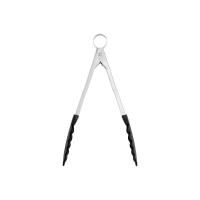 CUISIPRO Locking Tongs 9.5/24cm Nylon Black