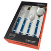 Bistro 4324 24 Piece Cutlery Blue