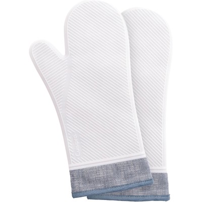 CUISIPRO Hand Safety Collection - Silicone Oven Mitt 35.6x18.8cm Blue