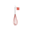 CUISIPRO Egg Whisk (5 wires) 10/25.4cm Silicone Red