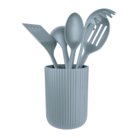 Greenworks 5 Piece Utensil Set & Pot Ash