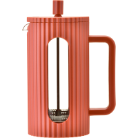 Ciao 8 Cup Cafetiere Red