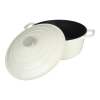 Commichef Cast Aluminium Casserole 28cm 6.5L Cream