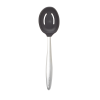 CUISIPRO PICCOLO Slotted Spoon 8/20cm Silicone Black