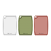 RF Greenworks 3 Cutting Boards 37x28cm Red Green White