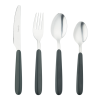 Bistro 4311 16 Piece Cutlery Set Black