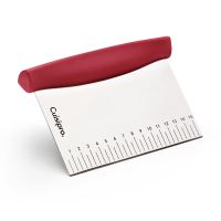 CUISIPRO Dough Cutter 15x11 cm/6x4.5 SS Red
