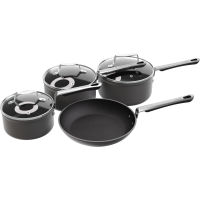 Commichef Stack Hard Annodised Aluminium 4 Piece Set