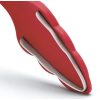 CUISIPRO Tongs with Teeth 9.5/24cm Silicone Red
