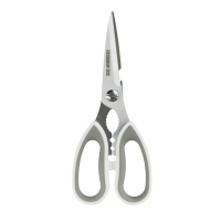 RF Kitchen Scissors with Soft Touch Handles 21cm White/Grey
