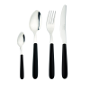Greenwork 24 Piece Cutlery Set Furnace Black