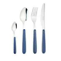 Greenwork 24 Piece Cutlery Set Polka