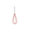 CUISIPRO Flat Whisk (4 wires) 10/25.4cm Silicone Red