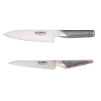 Global 2 Piece Knife Set (G-58, GS-14)