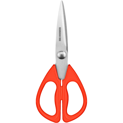 RF Scissors 8" Kitchen Scissors Red Handle