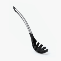 CUISIPRO Silicone Spaghetti Server 12.25/31cm Black (LFGB Silicone)