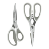 2 Piece Scissor Set KS-391 & KS-398 White/Grey