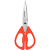 RF Scissors 8" Kitchen Scissors Red Handle