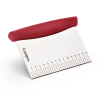 CUISIPRO Dough Cutter 15x11 cm/6x4.5 SS Red