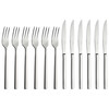 Chopstick 12 Piece Steak Knife & Fork Set