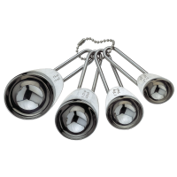 4 Piece S/S Measuring Spoons Set